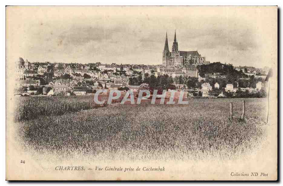 Chartres — Vue Générale prise de Cachembak — Collections ND Phot