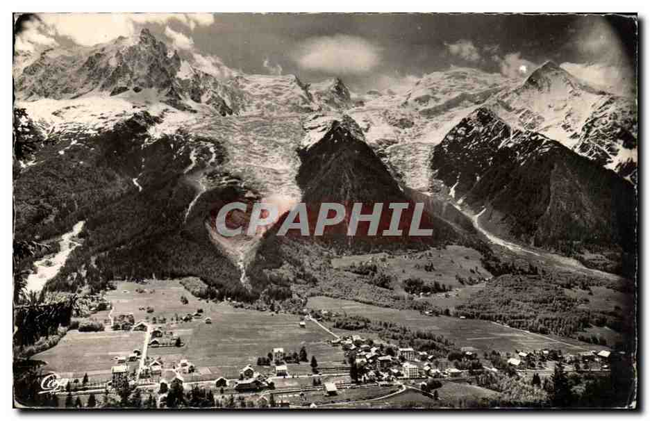 Chamonix - Mont Blanc - Les Bossons Vue Generale - CPA 