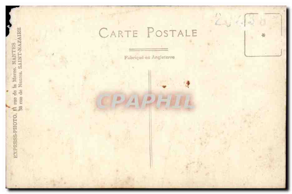 Portrait d'une jeune femme — éditeur Express-Photo, Nantes — n° de série 20630 — Reverso