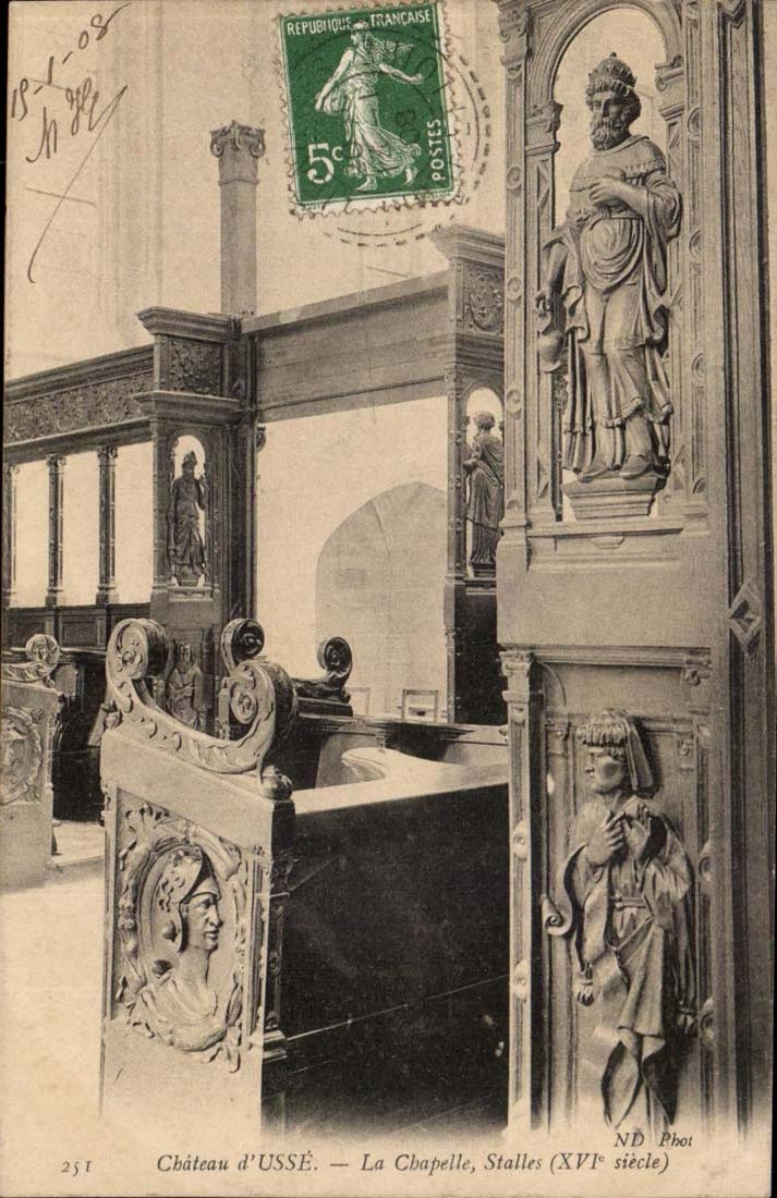 Chateua D'Usse La Chapele Stales XVI siecle - CPA 