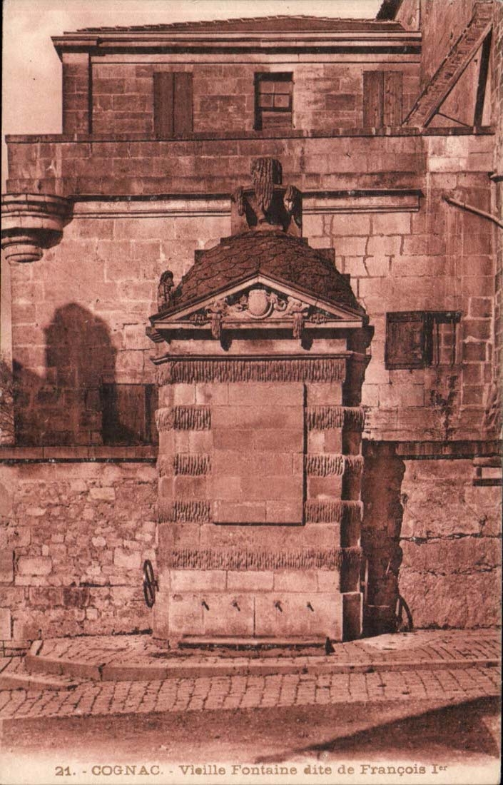 Cognac - Vieile Fontaine dite le Francois I - CPA 
