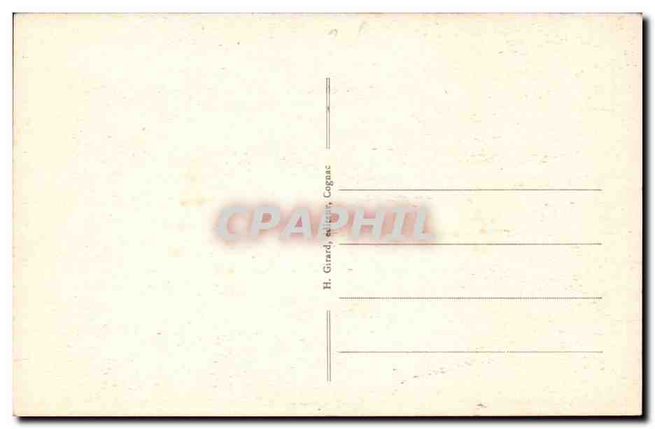 Cognac - Vieile Fontaine dite le Francois I - CPA  — Rückseite