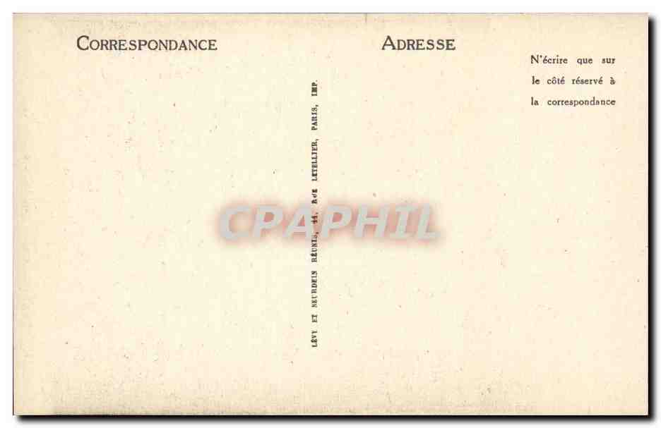 Caen - Ancien Hotel de Caen - CPA  — Rückseite