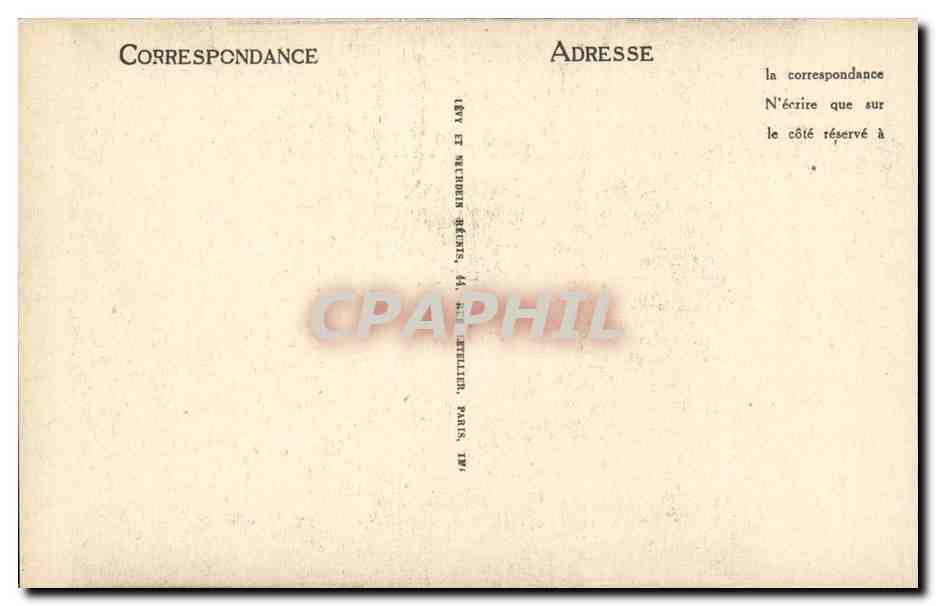 Caen - Ancien Hotel des Monnaies - CPA  — Verso