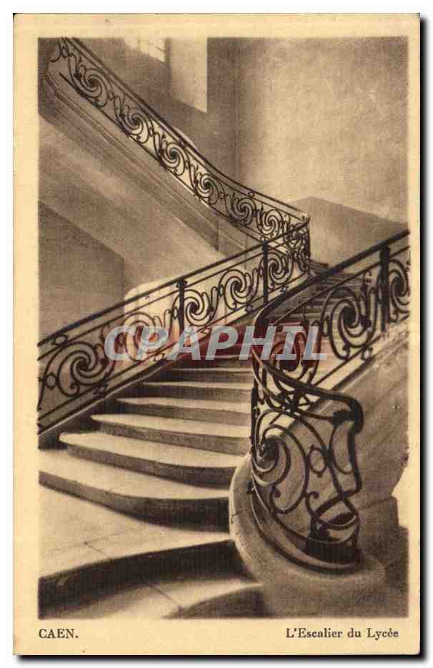 L'Escalier du Lycée — Caen — éditeur non visible