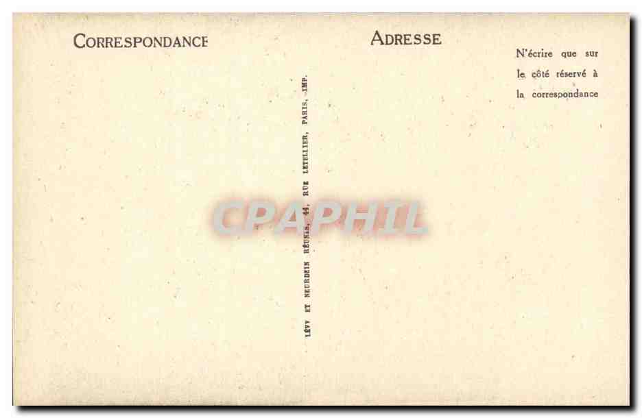 Caen - Abbaye aux Dames - Eglise de la Trinite CPA  — Verso