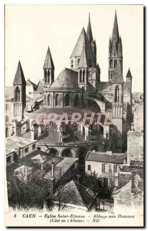 Caen - l'Eglise Saint Etienne - Abbaye aux Hommes CPA 