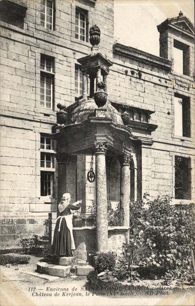 Saint Pol de Leon - Chateau de Kerjean le puits - CPA 