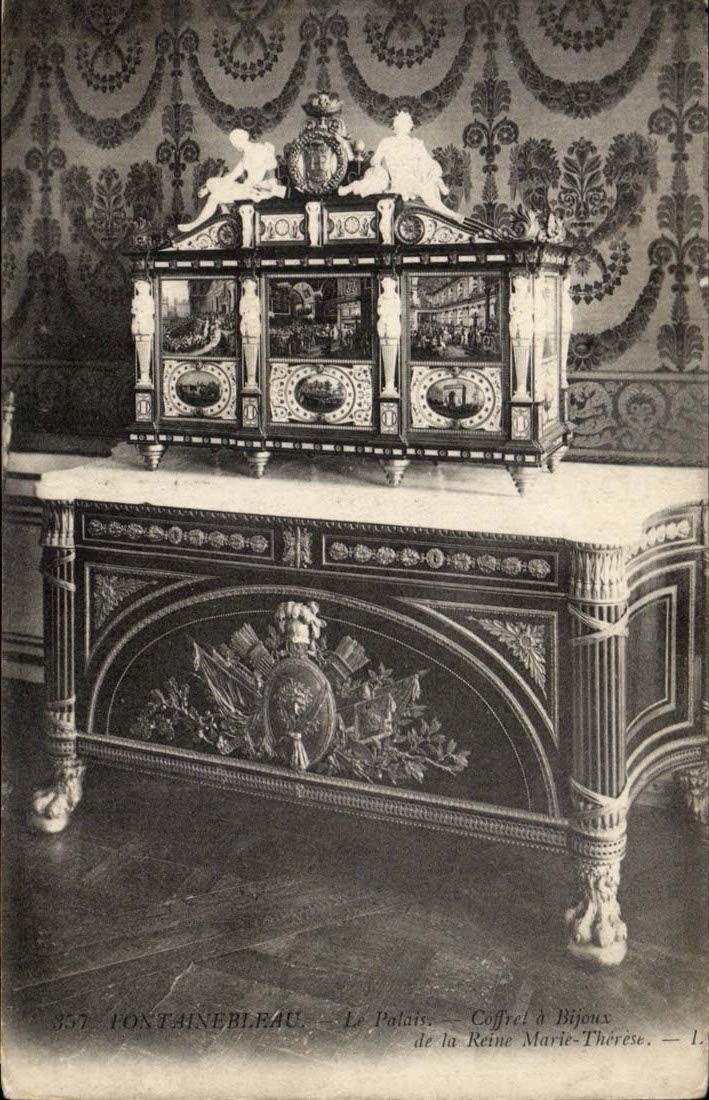 Fontainebleau — El Palacio — Caja de Joyas de la Reina María-Teresa — L. 357