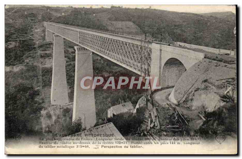 L'Auvergne pittoresque — Le Viaduc des Fades — éditeur VD