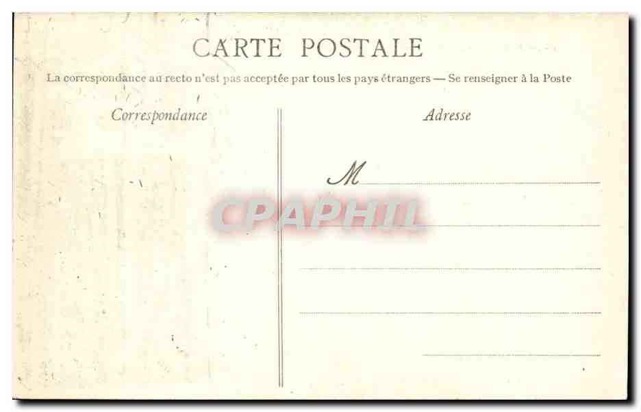 Le Havre - Vue Generale de la Cote - CPA  — Rückseite