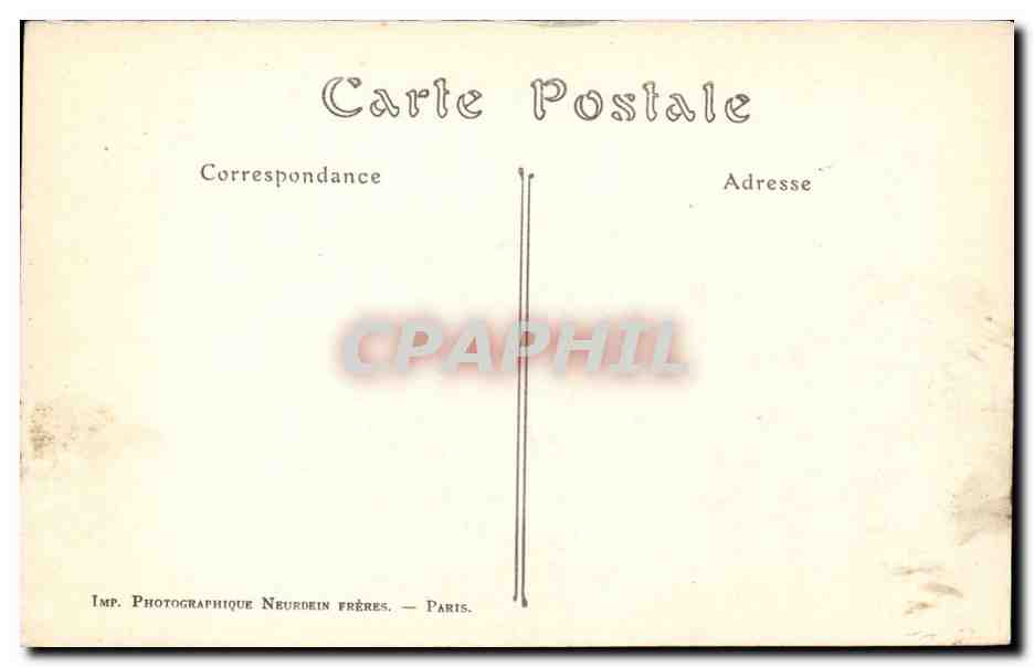 Le Havre - Vue Generale prise de Sainte Adresse - CPA  — Rückseite