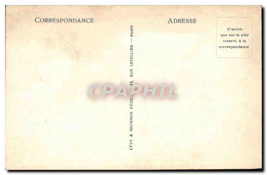 Menton - Les Rocher Rouges Frontiere Italienne - CPA  — Rückseite