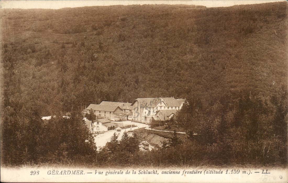 Obernai - Vue Generale de la Schlucht ancienne frontiere 1159 m - CPA 