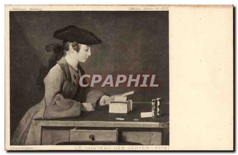 Chardin - Le Chateau des Cartes - CPA 