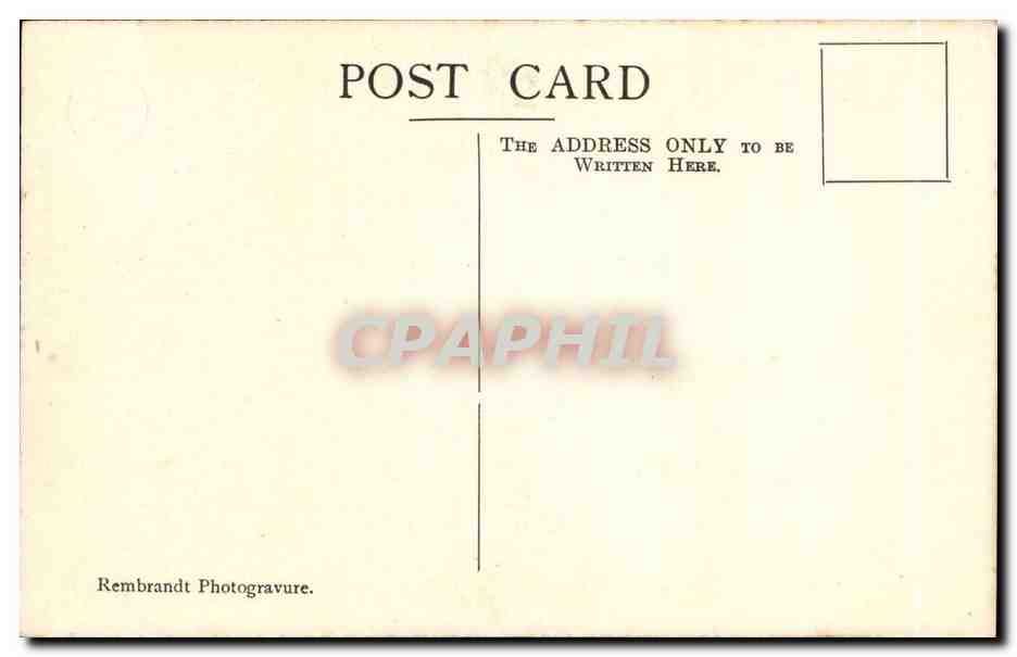 Reynolds - The Age Of Innocence - CPA  — Verso
