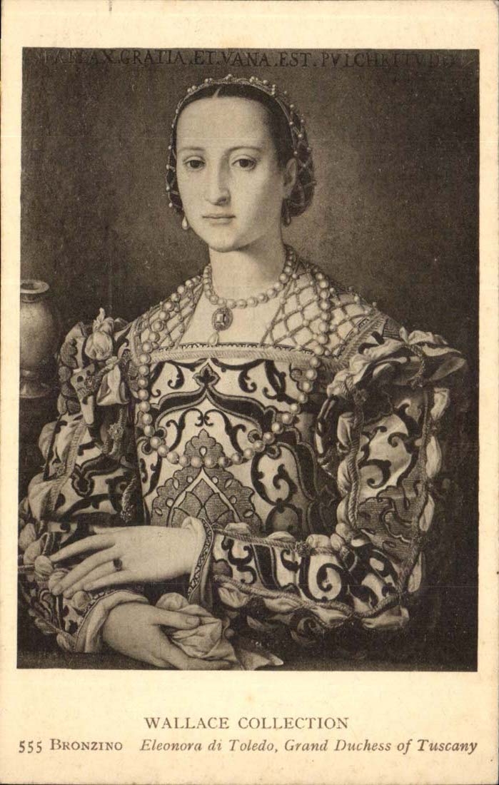 The Wallace Collection - Bronzino Eleonora di Toledo Grand Duchess of Tuscany - CPA 