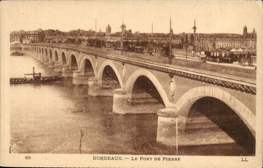 Bordeaux — Le Pont de Pierre — LL