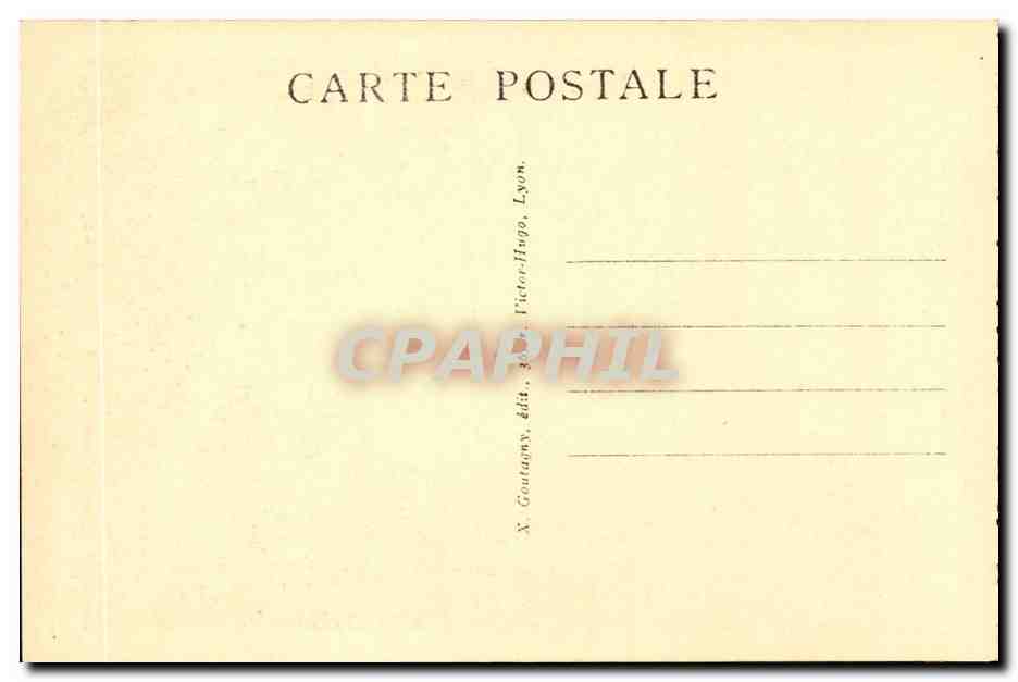 Lyon - Abside de Notre Dame de Fourviere - CPA  — Rückseite