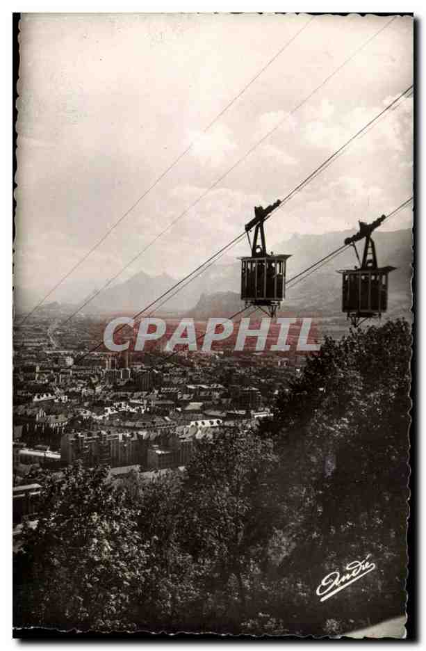 Grenoble — Telephérique de la Bastille — Édition d'Art André