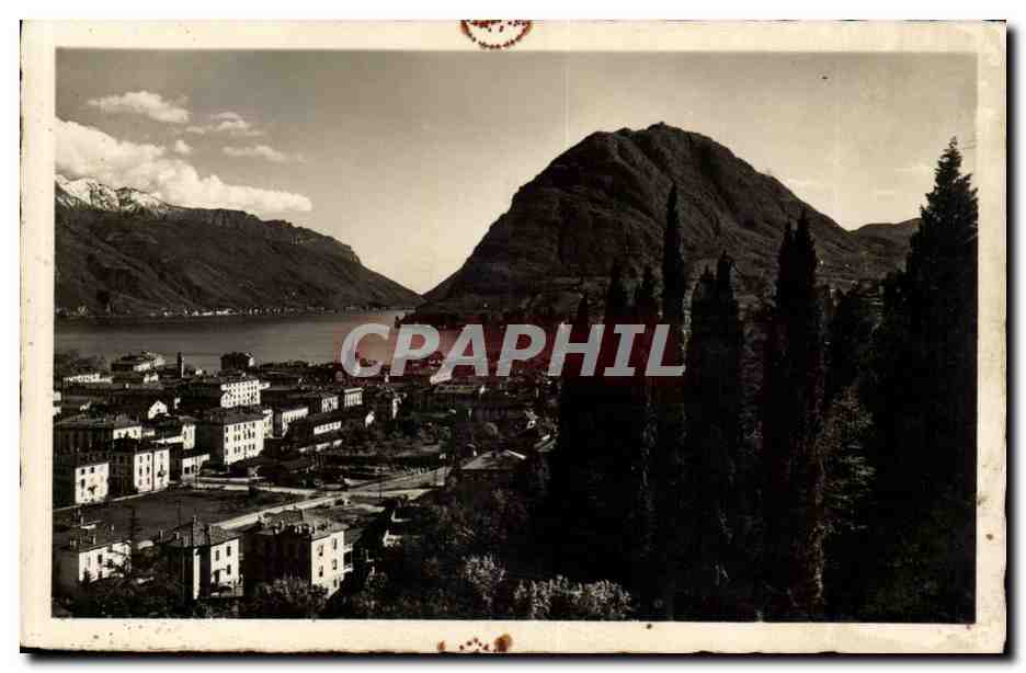 Italie - Italy - Lago di Laguno e Monte S Salvatore - CPA 