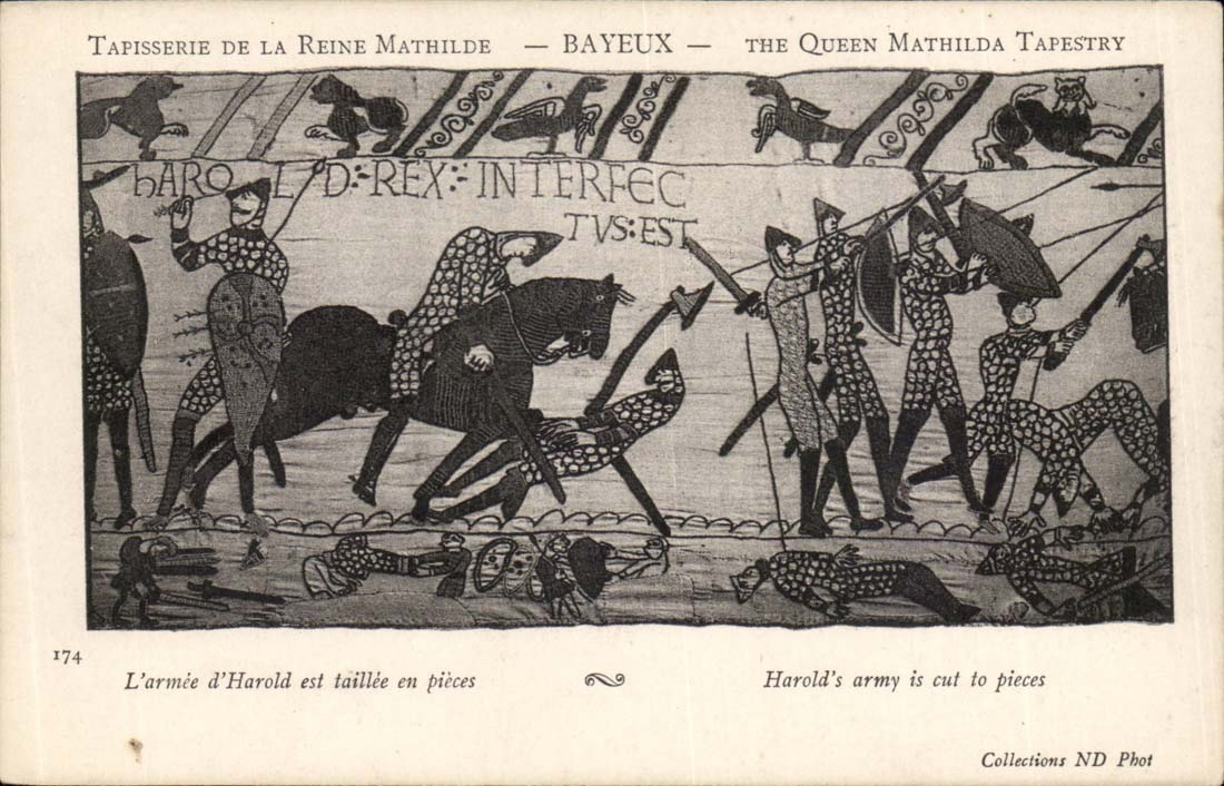Tapisserie der Königin Mathilde — Bayeux — Collections ND Phot — n°174