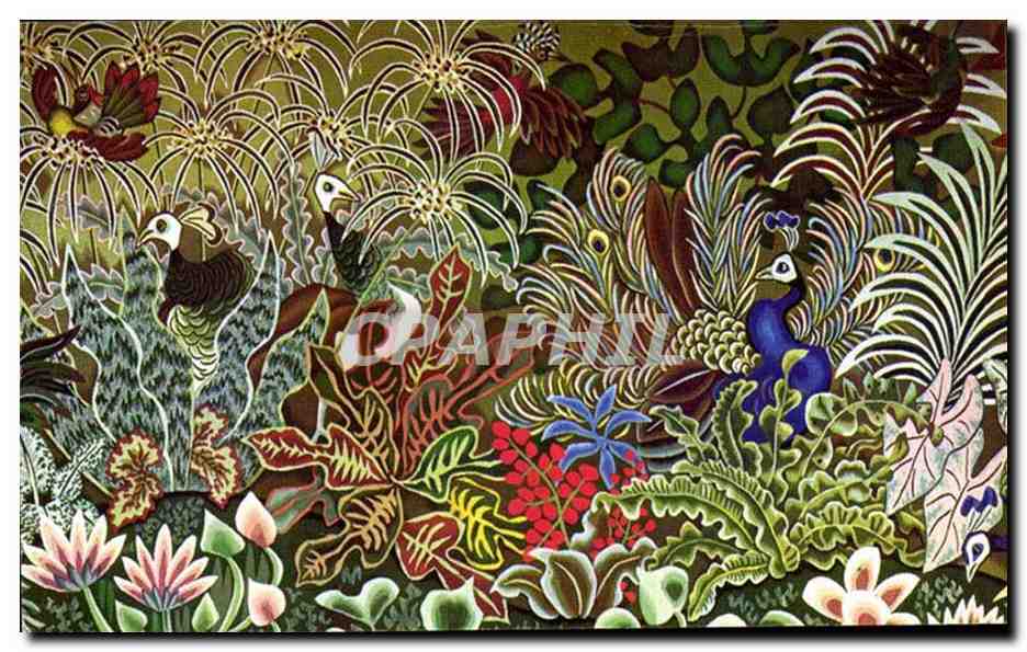 Les Enfants de Lumière — fragment de tapisserie — Atelier Goubely-Aubusson