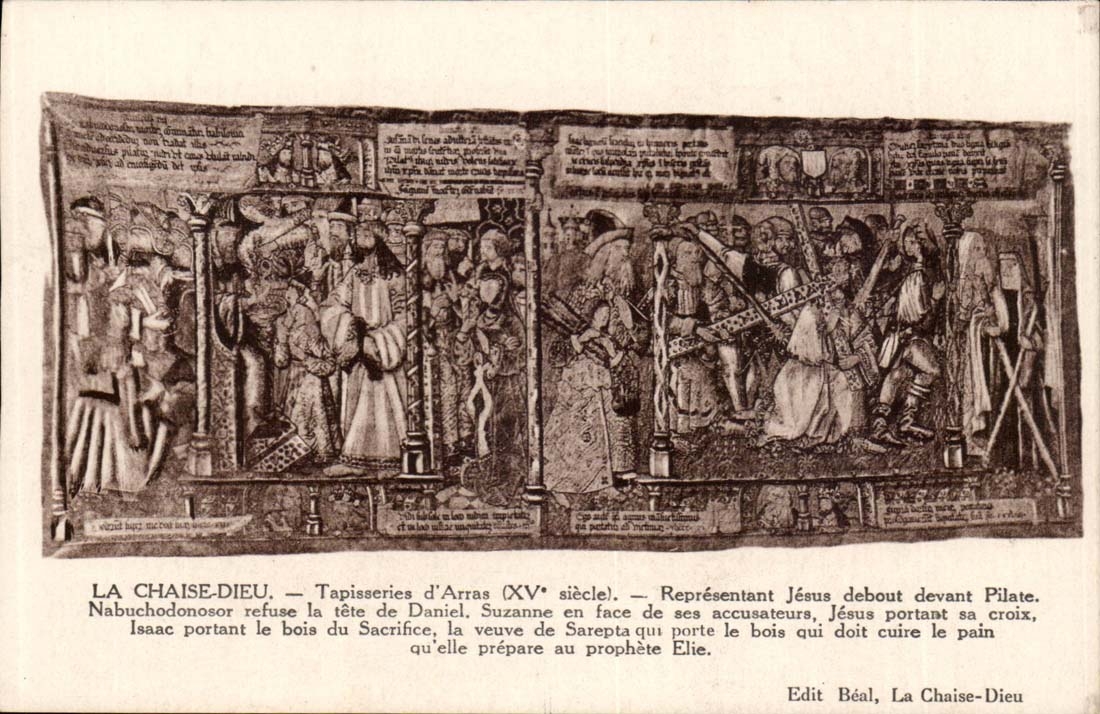 La Chaise-Dieu — Tapisseries d'Arras (XVe siècle) — Édit Béal