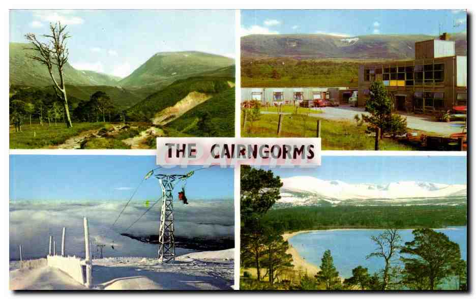 Cairngorms White Lady Chairlift - Loch Morlich The Lairig Ghru Pass - CPA 