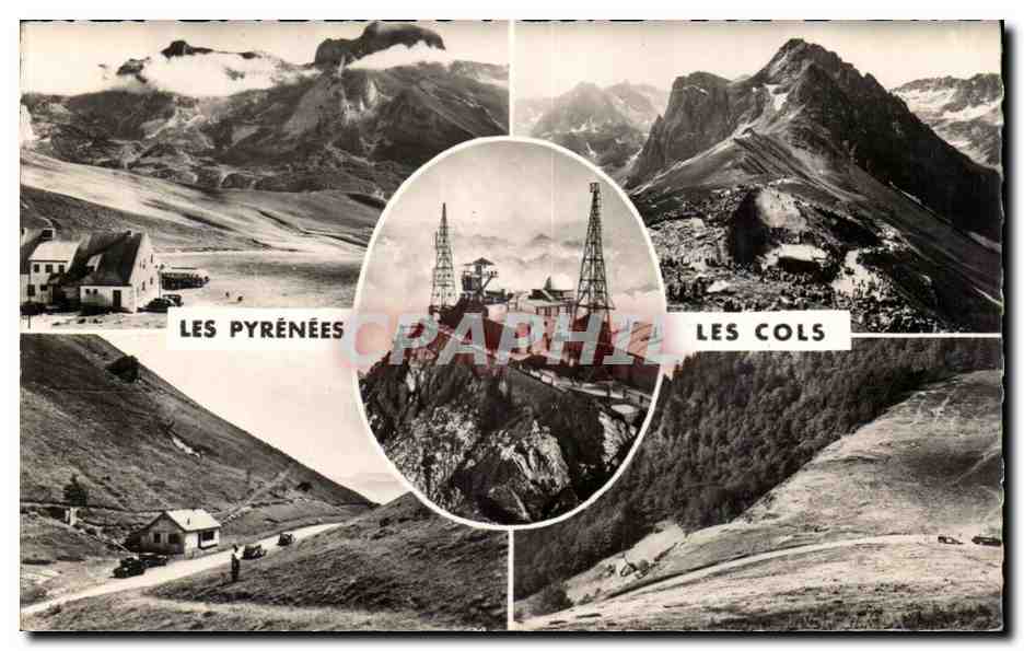 Les Pyrénées — Les cols — Éditeur Réal-Photo, n°102