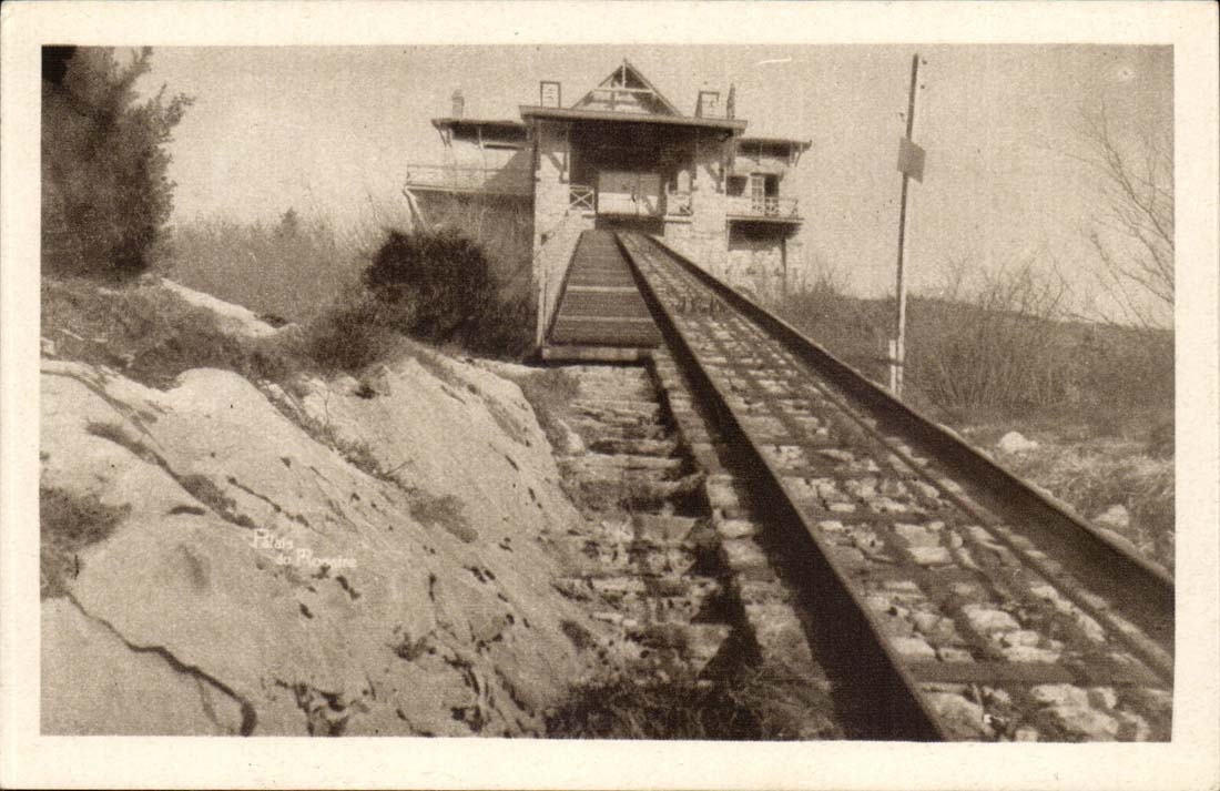 Lourdes -Gare superieure du Funiculaire - CPA 