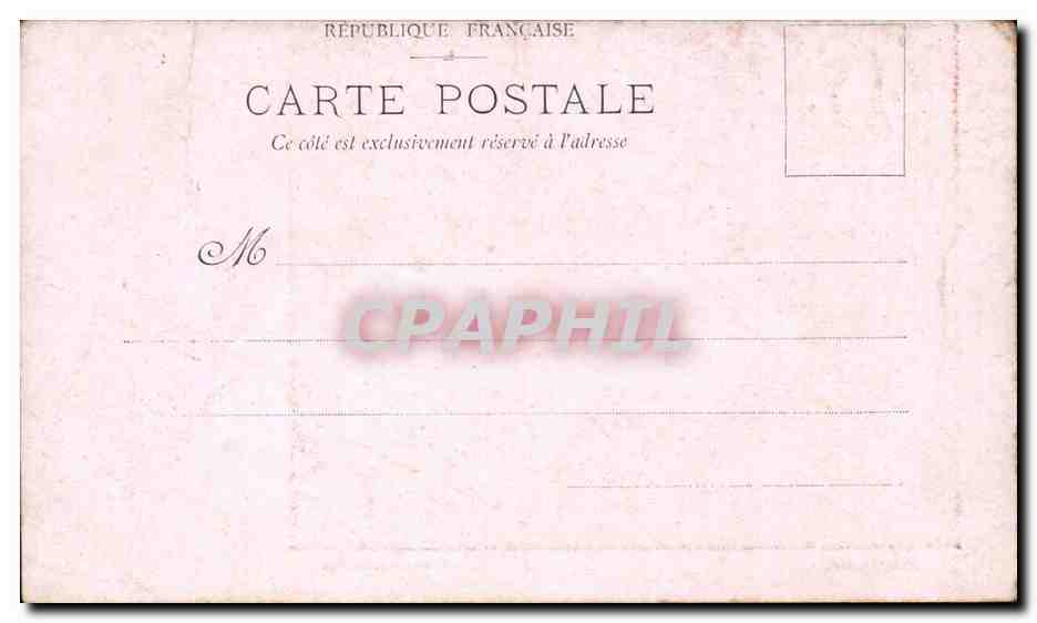 Arts - Amphitrite - CPA  — Verso