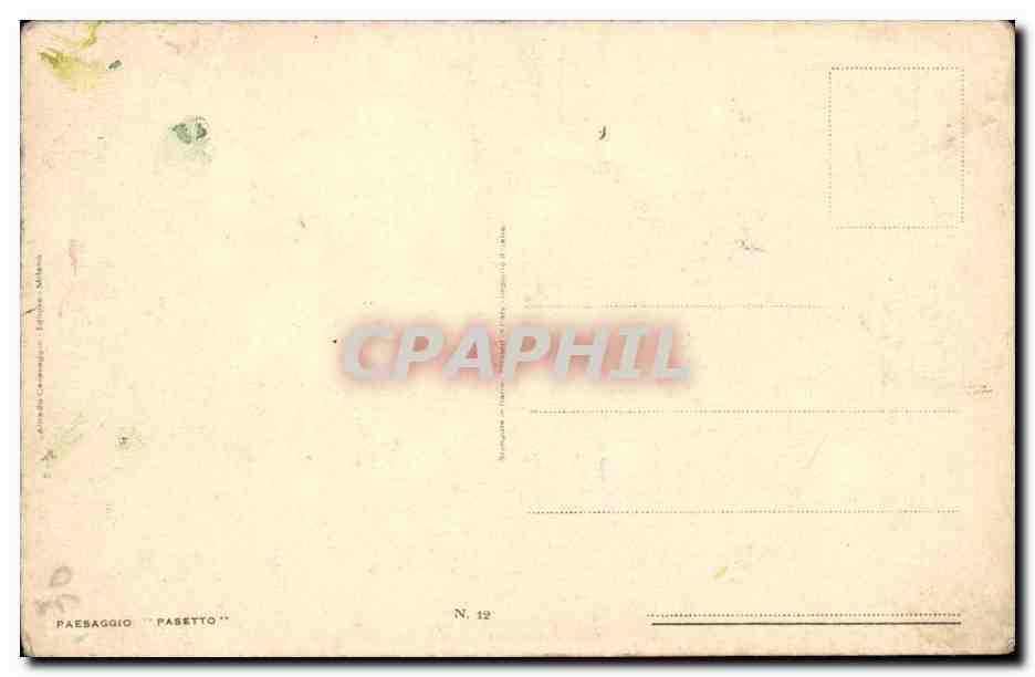 Arts - La Cuisinere - Souza Pinto - CPA  — Verso