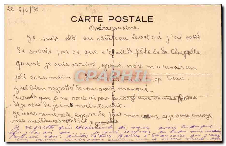 Intérieur cévenol — Jeanne Lombard pinx — Cliché Attinger — Reverso
