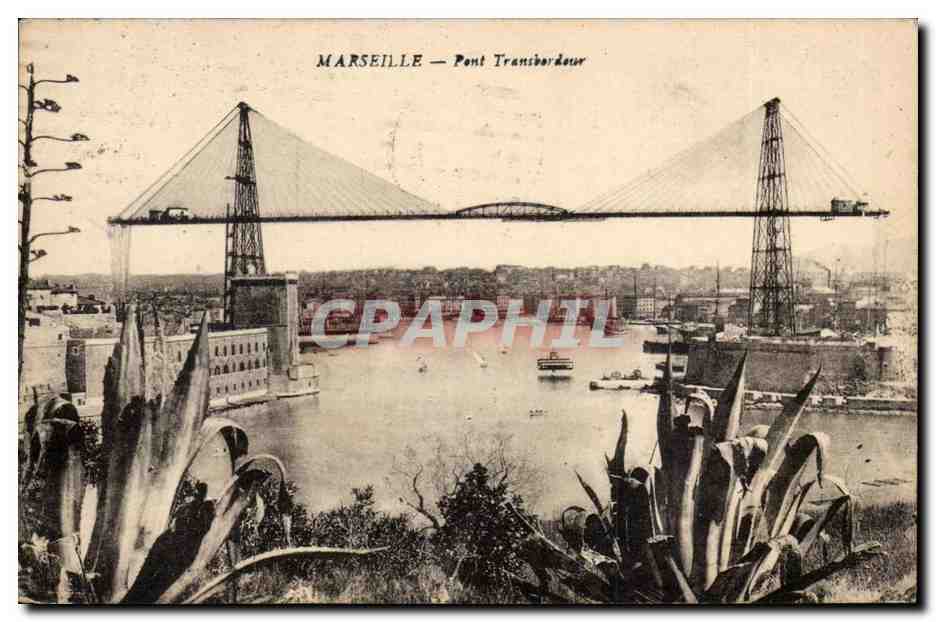 Marseille Pont Transbordeur - CPA 