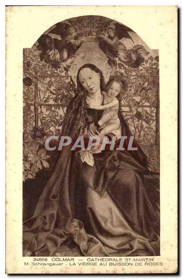 Colmar — Cathedral St-Martin — The Virgin of the Rose Bush — M. Schossgauer