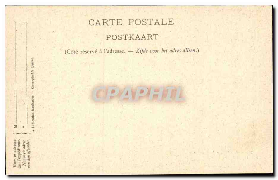 Brugge - Bruges - Entree de beguinage - Belgique - Belgium - CPA  — Rückseite