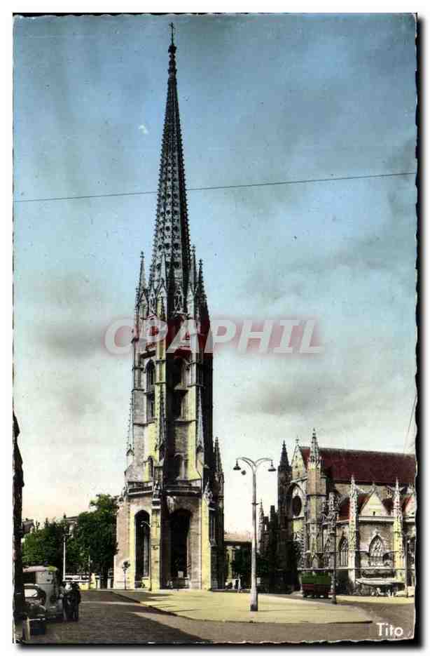 Bordeaux - La Fleche Saint Michel- CPA 