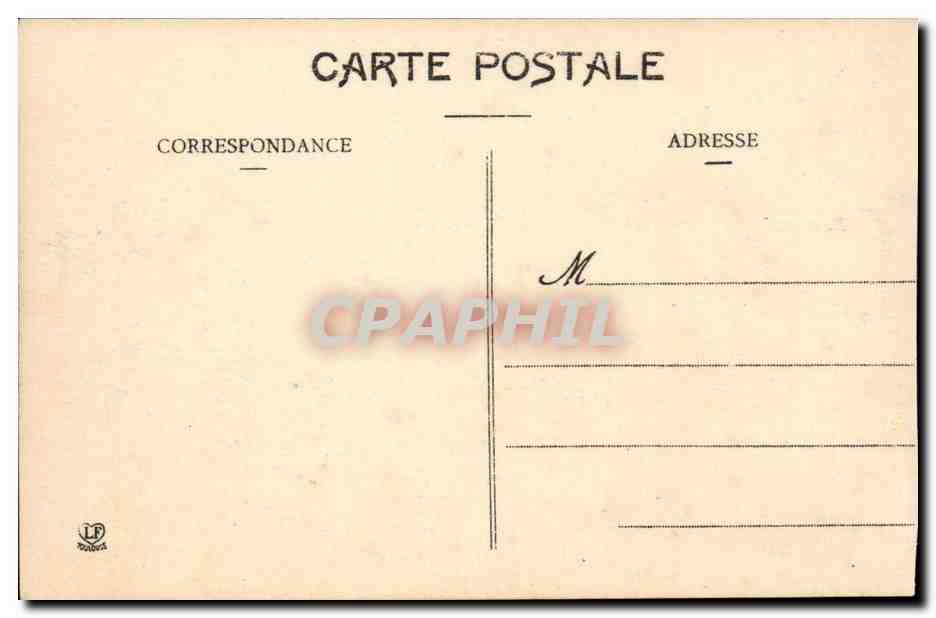 Vallée d'Angelès - Château Gélos et Tour de Vidalos — Les Hautes-Pyrénées — Phototype Labouche Frères Toulouse — Verso