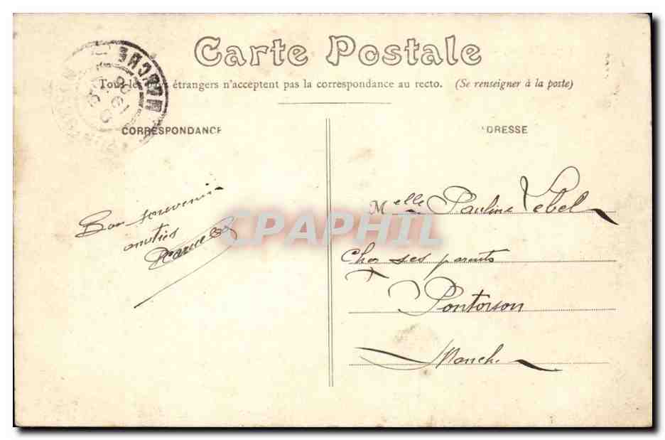 Dieppe - Vue Generale prise du Chateau - CPA  — Rückseite