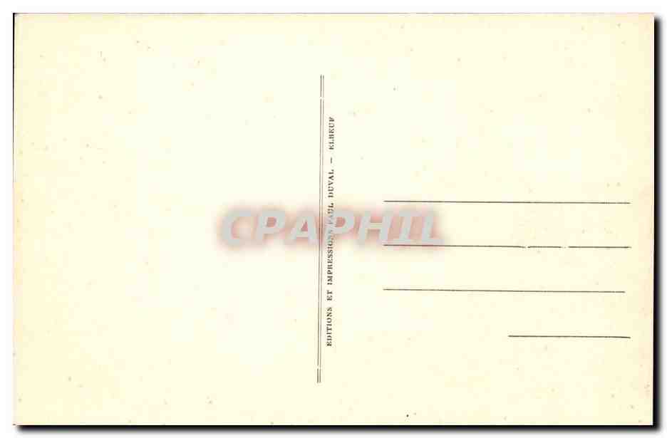 Edition de Musee de l'Auberge Ganne a Barbizon Toile de Brendel - CPA  — Verso