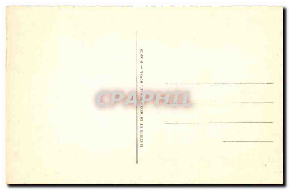 Edition de Musee de l'Auberge Ganne a Barbizon Ecole de Barbizon - CPA  — Verso