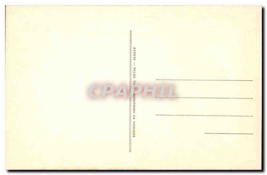 Edition de Musee de l'Auberge Ganne a Barbizon Foret de Fontainbleau - CPA  — Rückseite