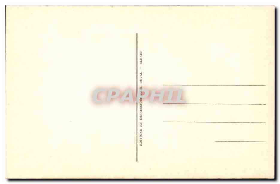 Edition de Musee de l'Auberge Ganne a Barbizon Foret de Fontainbleau - CPA  — Rückseite
