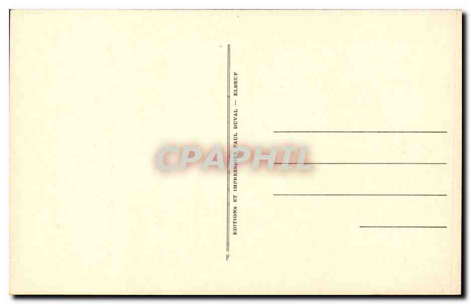 Edition de Musee de l'Auberge Ganne a Barbizon Une Barricade de Chiffard - CPA  — Verso