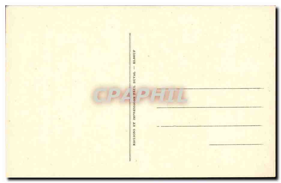 Edition de Musee de l'Auberge Ganne a Barbizon Chasse en Foret - CPA  — Verso