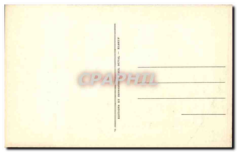 Edition de Musee de l'Auberge Ganne a Barbizon Une Barricade de Chiffard - CPA  — Verso