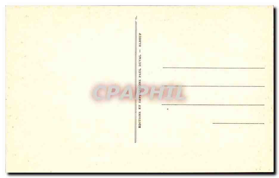 Barbizon - Le Livres d'Or de l'Auberge Ganne Illustres Signatures - CPA  — Verso