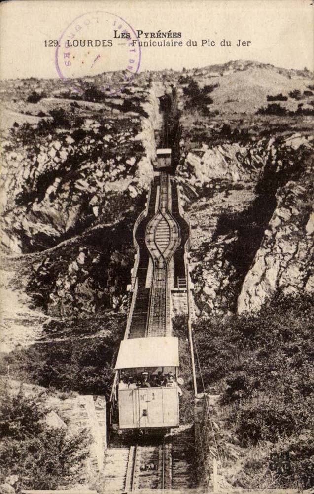 Lourdes - Funiculaire du Pic du Jer - CPA 