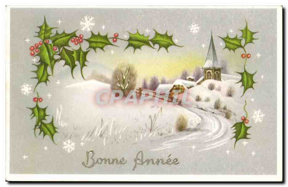 Fantaisie - Bonne Annee - CPA 